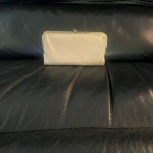 HOBO Lauren Clutch Wallet in Metallic Leather